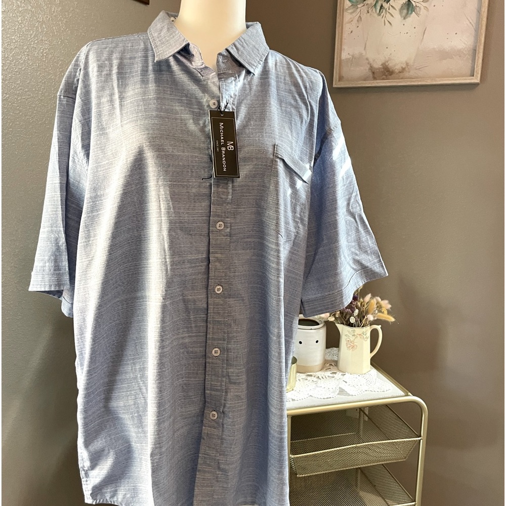 NWT button down casual shirt